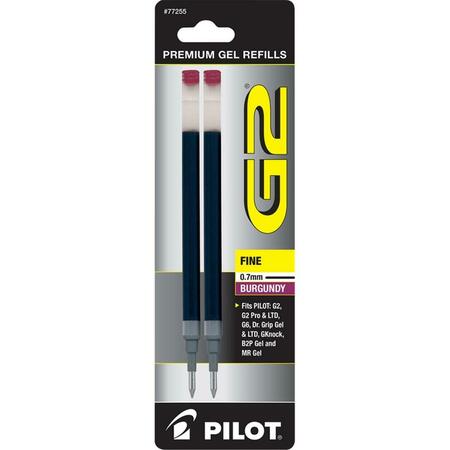 PILOT G2 Gel Pen Refill, 2PK 77255